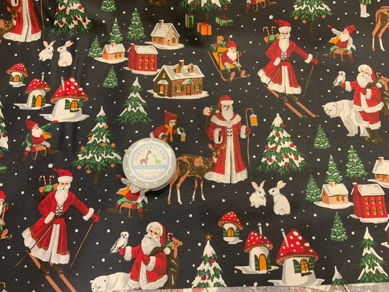 Wasserabweisend Weihnachten Weihnachtsmänner dunkel