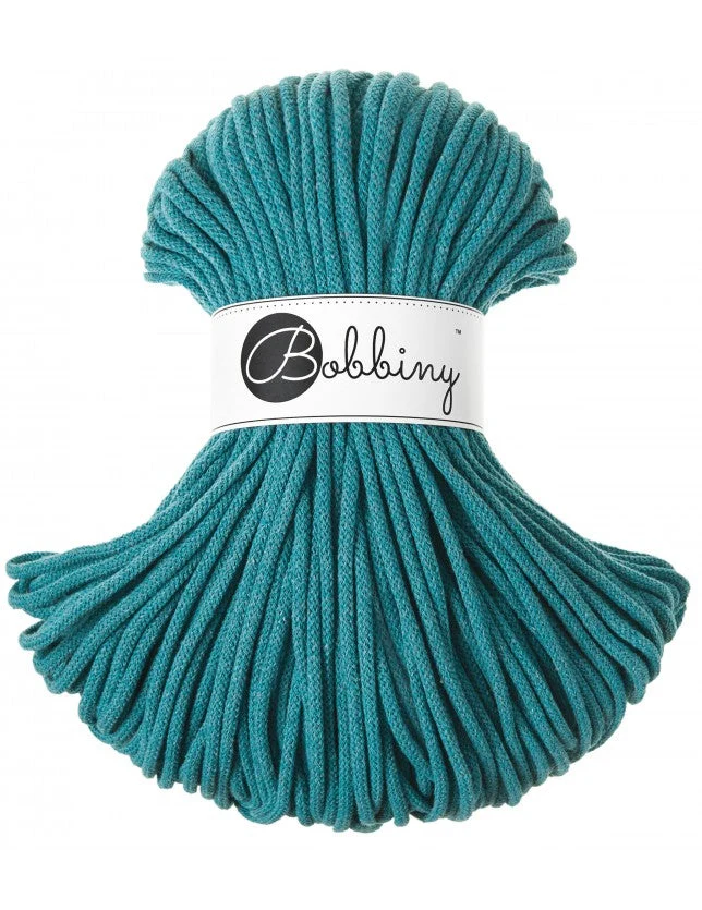 Bobbiny Flechtkordel, 5 mm, teal