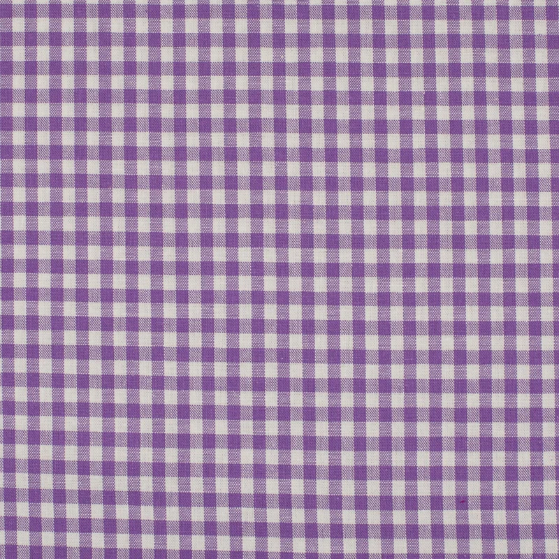 Baumwollstoff Karo groß lila RS0138-546