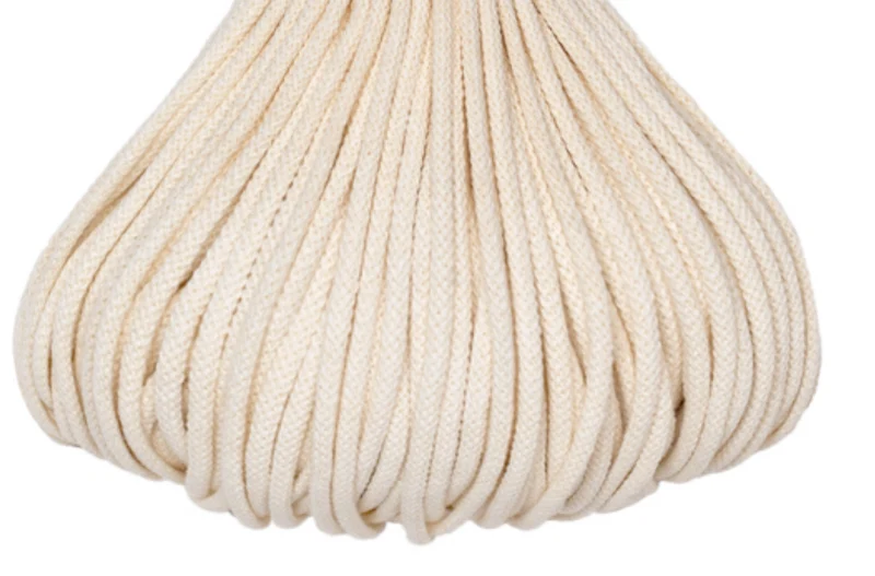 Giraffenland 4mm Flechtkordel, G6 creme