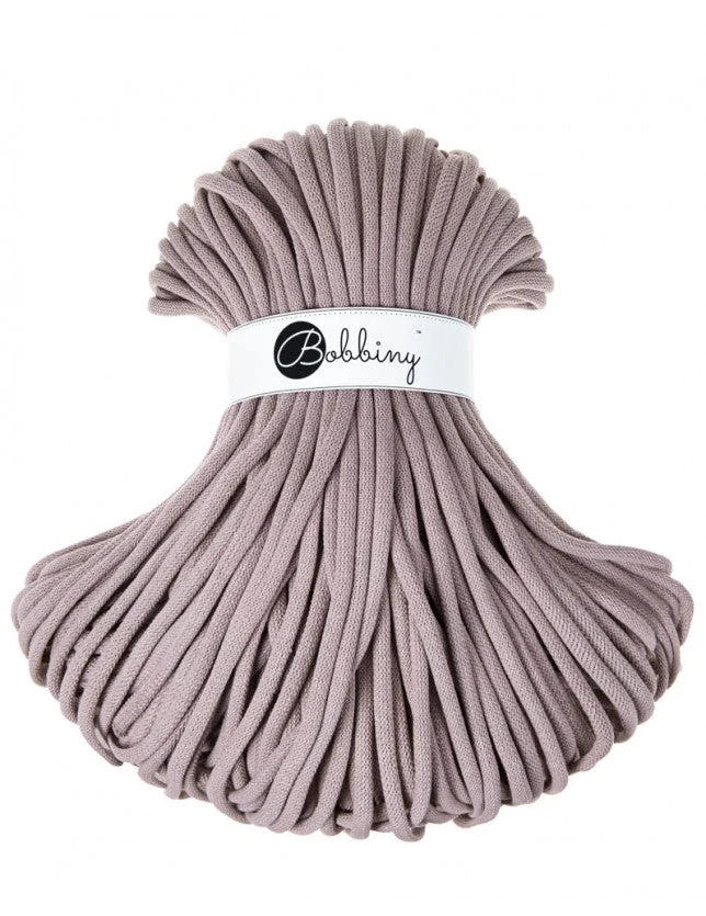 Bobbiny Flechtkordel, 9 mm, pearl