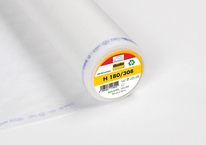 Vlieseline Bügeleinlage H180 weiß