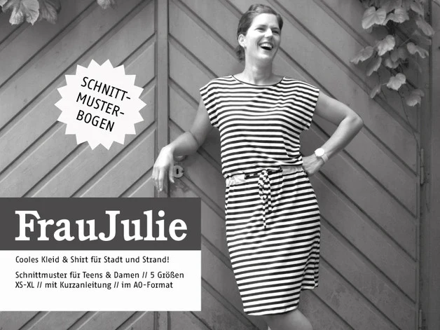 Schnittreif - Frau Julie- Jerseykleid für Damen