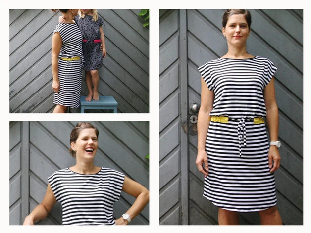 Schnittreif - Frau Julie- Jerseykleid für Damen