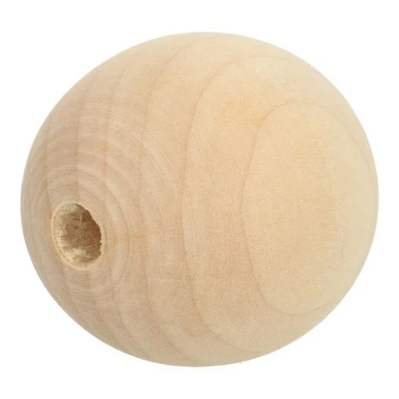 Holzperle 50mm natur