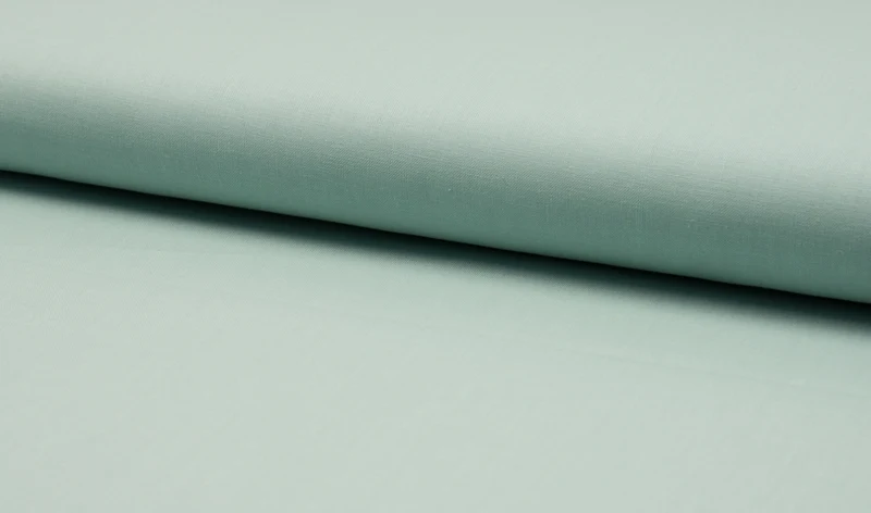 Baumwollstoff Uni mint