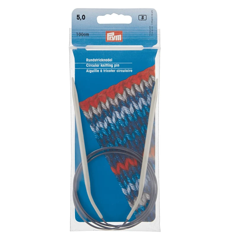 Prym Rundstricknadeln ALU 100cm, 5,0mm