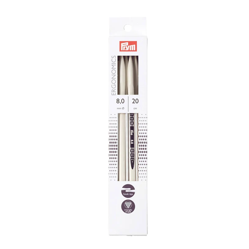 Prym Strumpfstricknadel prym.ergonomics 8,0mm 20cm