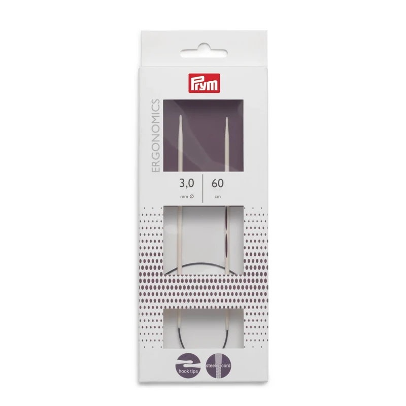 Prym Rundstricknadeln prym.ergonomics 3,0mm 60cm