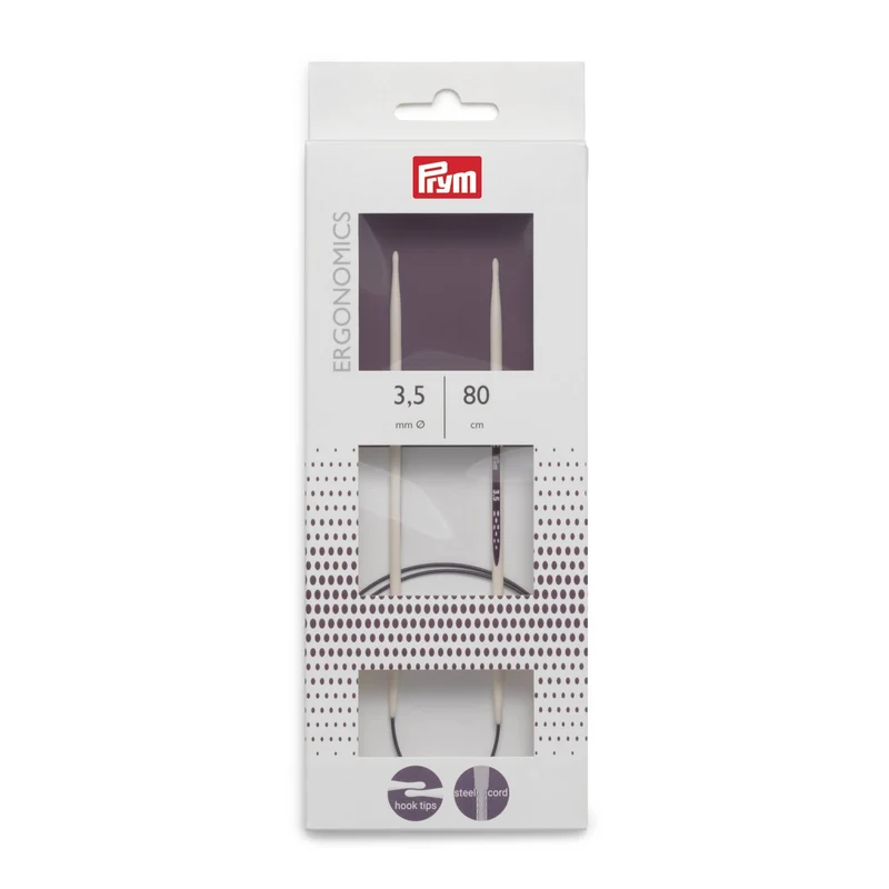 Prym Rundstricknadeln prym.ergonomics 3,5mm 80cm