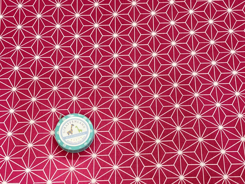 Wasserabweisend geometrische Sterne pink