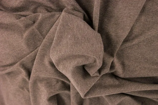 Sweat Uni braun meliert