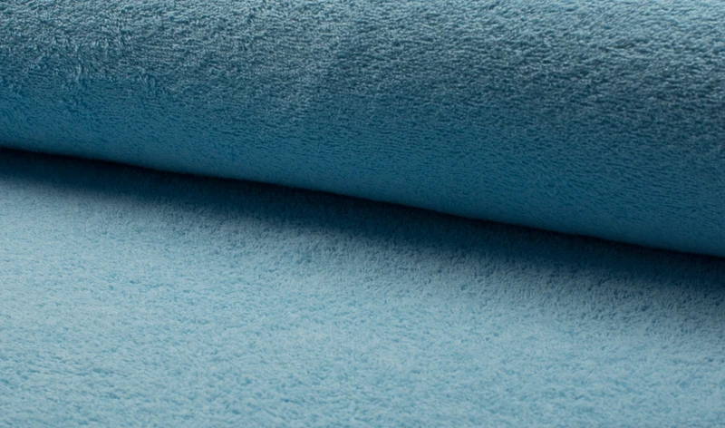 Frottee blau hellblau