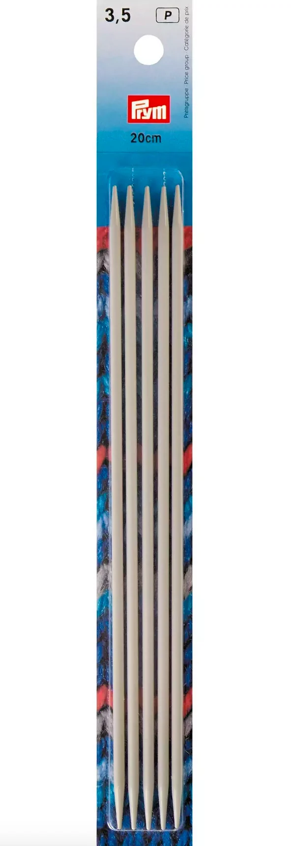 Prym Strumpfstricknadeln Alu 3,50mm 20cm