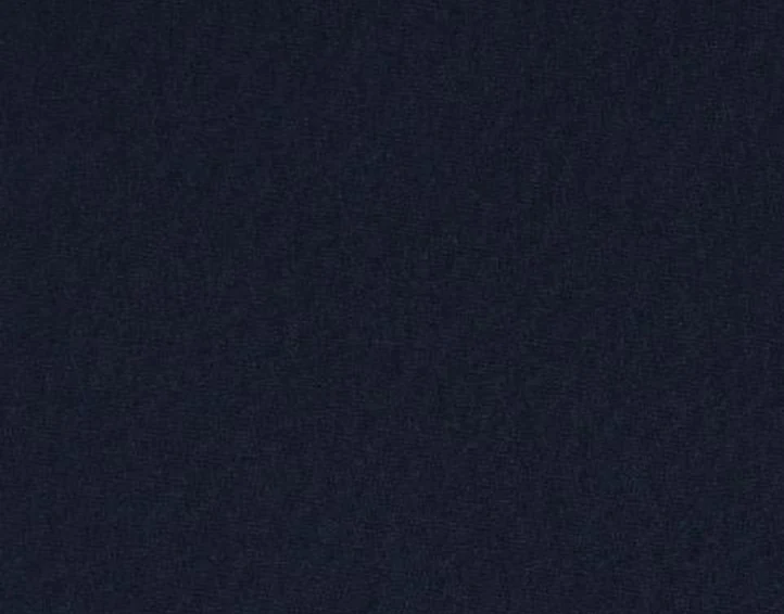 Bio-Baumwollstoff Uni navy blau