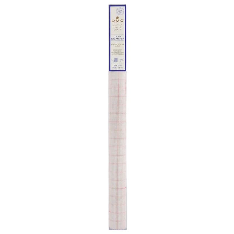 DMC Aida Stoff Magic 5,5 Stiche/cm weiß
