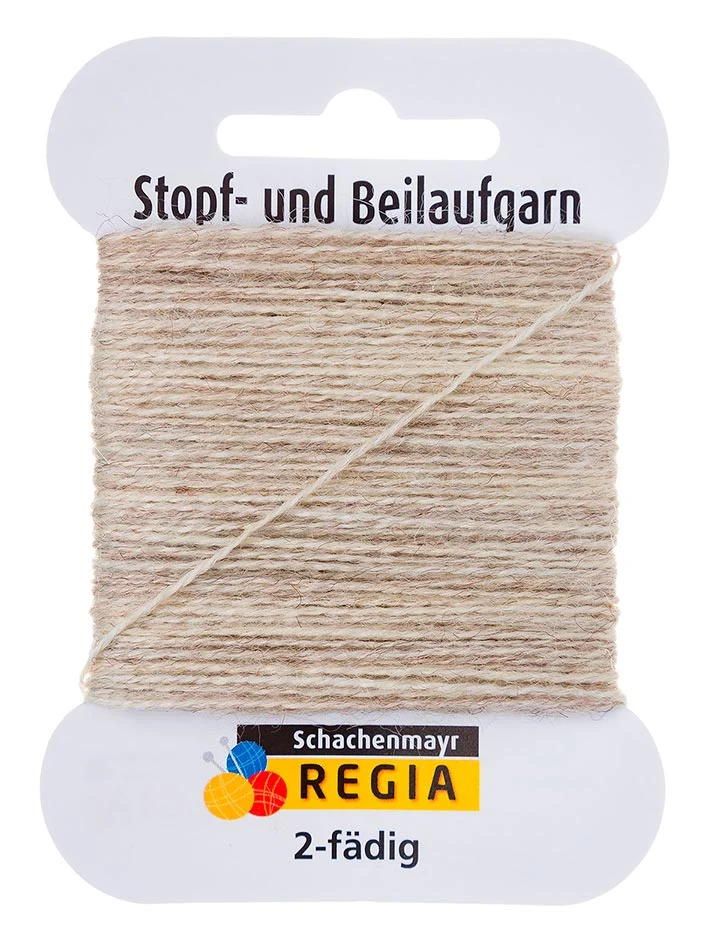 Schachenmayr Stopf- und Beilaufgarn 2-fädig leinen meliert (02143)