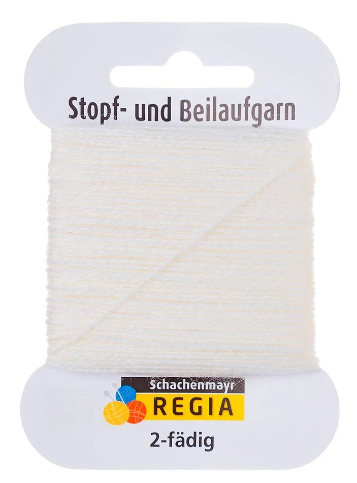 Schachenmayr Stopf- und Beilaufgarn 2-fädig superweiß (02080)