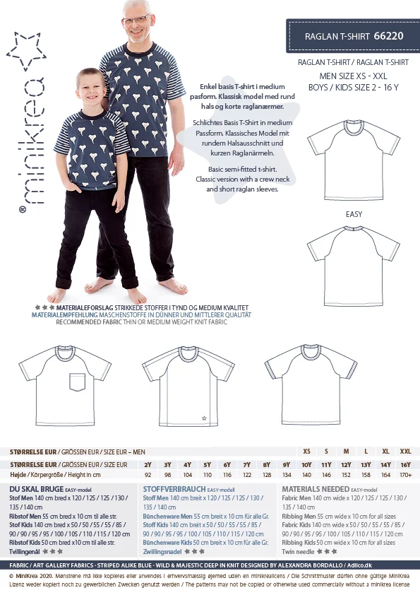 Minikrea - Raglan T-Shirt 66220