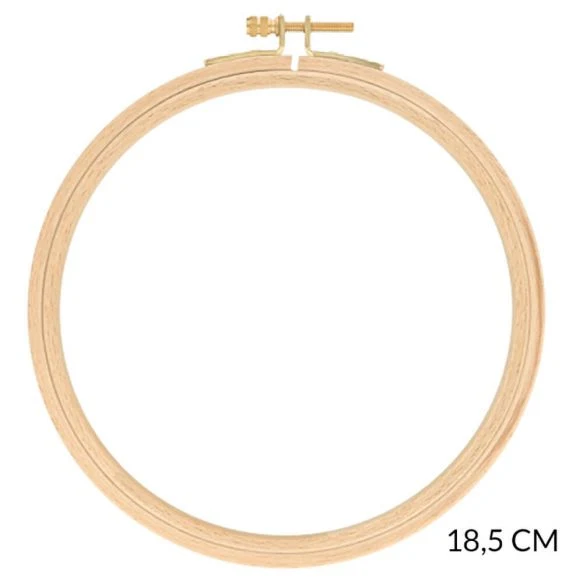 DMC Stickrahmen Buchenholz Rund 18,5cm