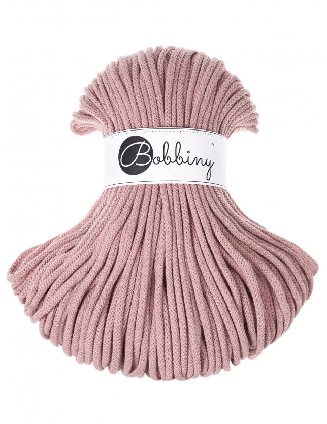 Bobbiny Flechtkordel, 5 mm, blush