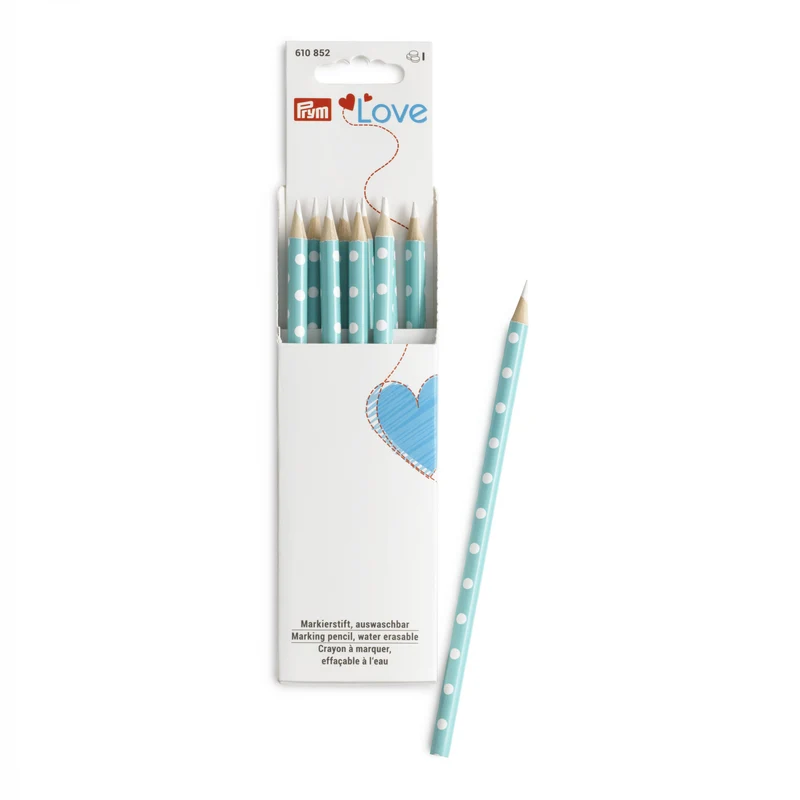 Prym Love Markierstifte auswaschbar weiße Markierung mint