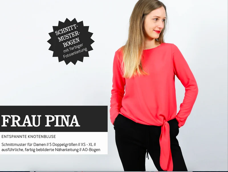 Schnittreif - Frau Pina - Knotenbluse