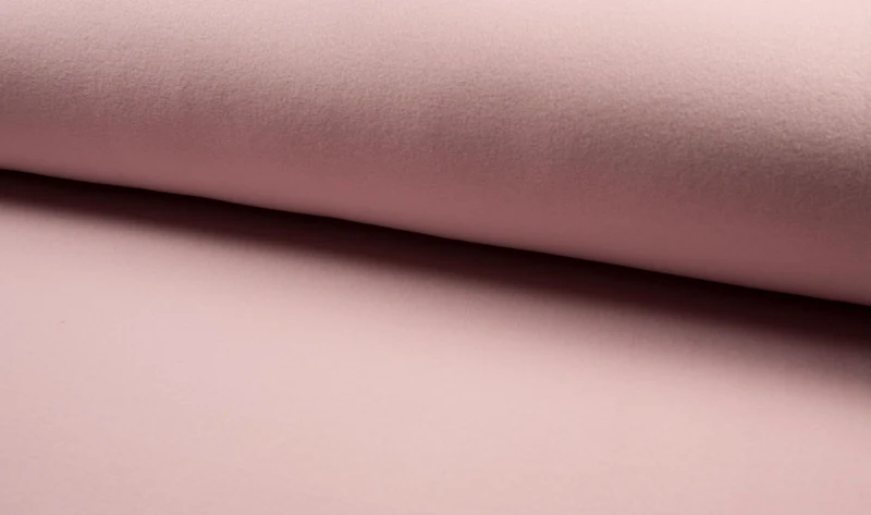 Bio-Baumwoll-Fleece altrosa