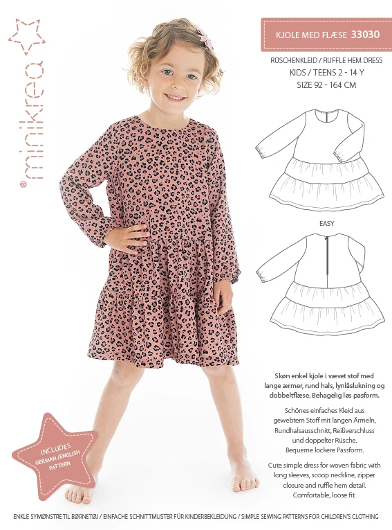 Minikrea - Rüschenkleid 33030