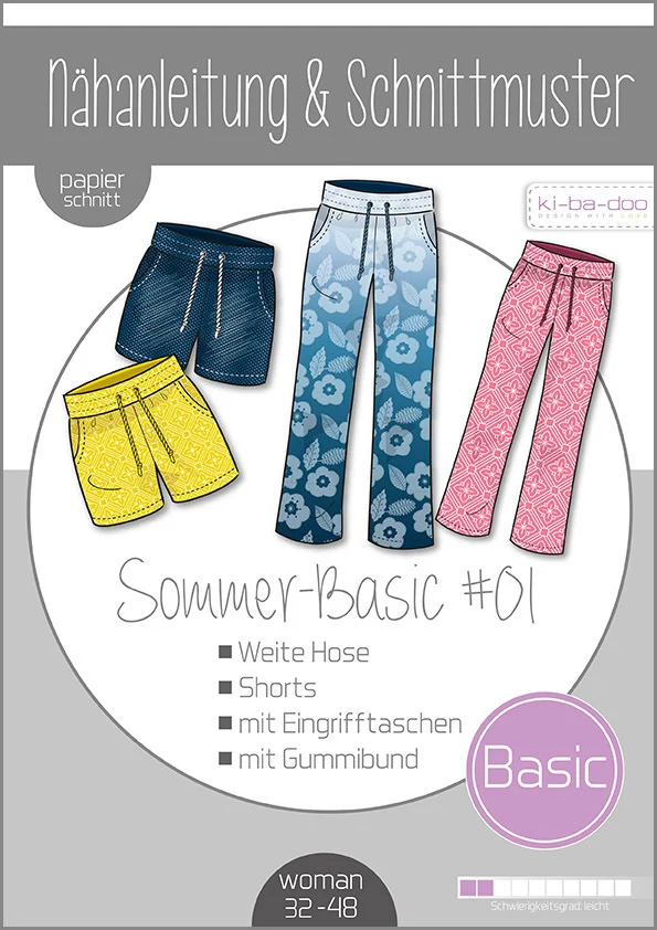 Ki-Ba-Doo - Mix&Match Basic Hose Gr. 32-48