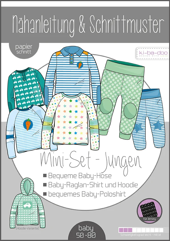 Ki-Ba-Doo - Baby Set Boy Gr. 50-80