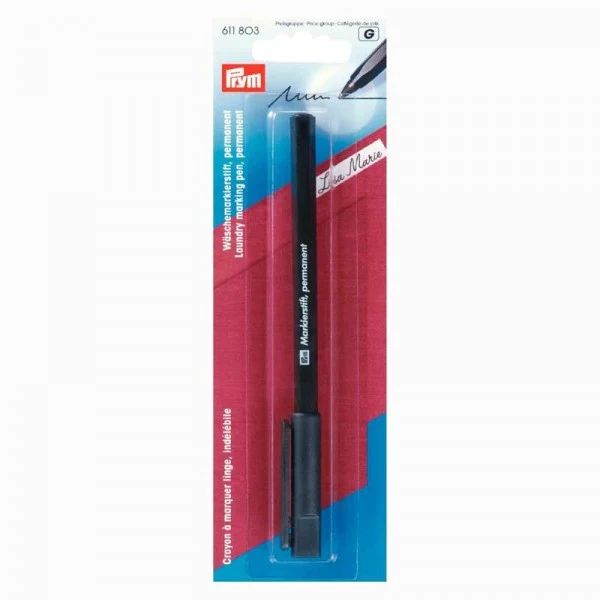 Prym Wäschemarkierstift permanent schwarz