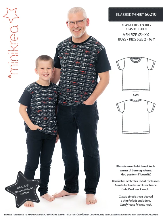 Minikrea - Klassisches T-shirt 66210