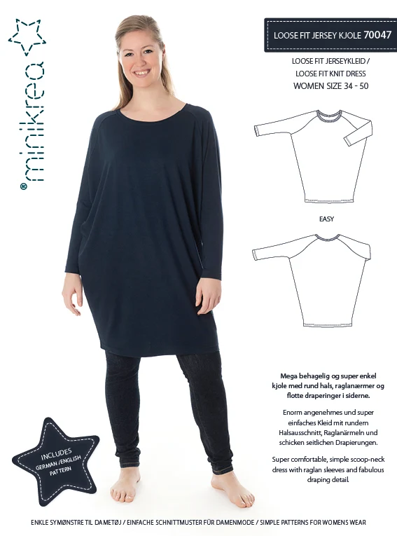 Minikrea - Loose fit Jerseykeid 70047