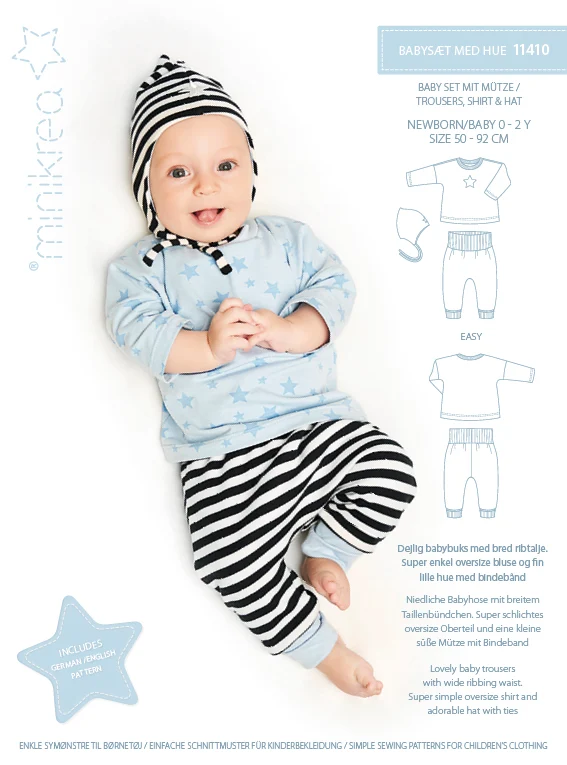 Minikrea - Babyset mit Mütze 11410