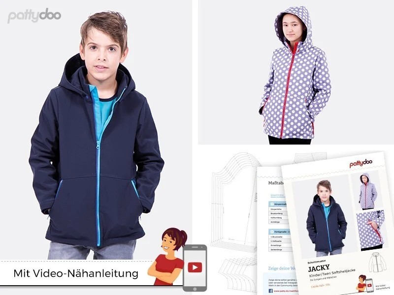 Pattydoo - Kinder/ Teen Softshelljacke Jacky