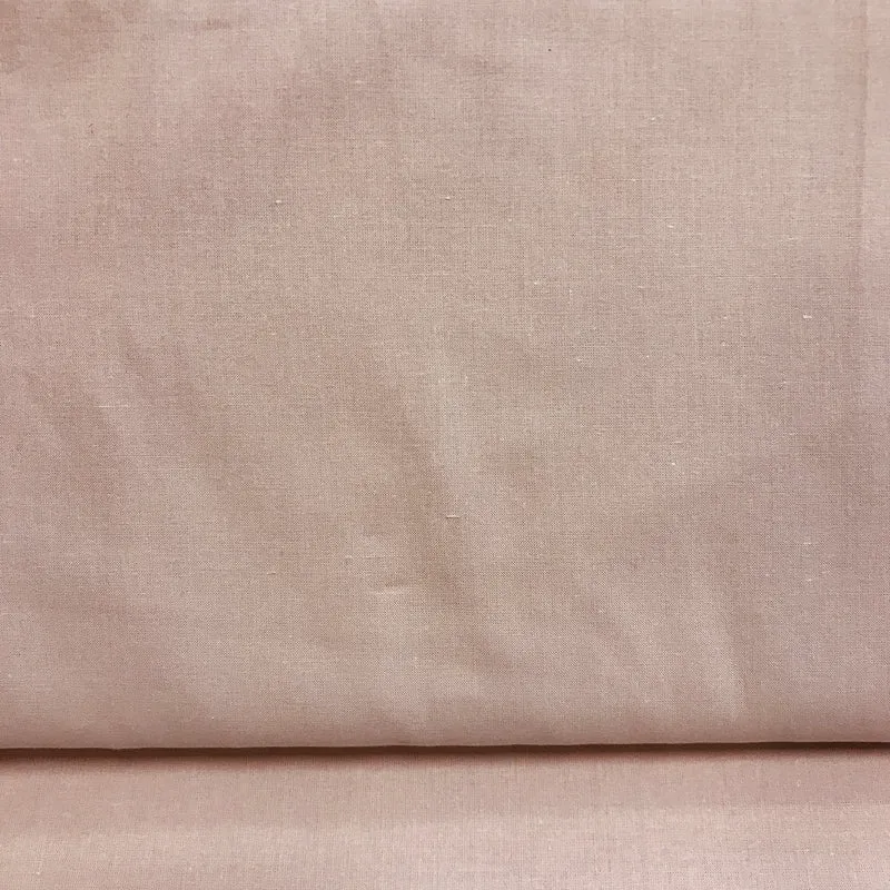 Baumwollstoff Uni zart rosa