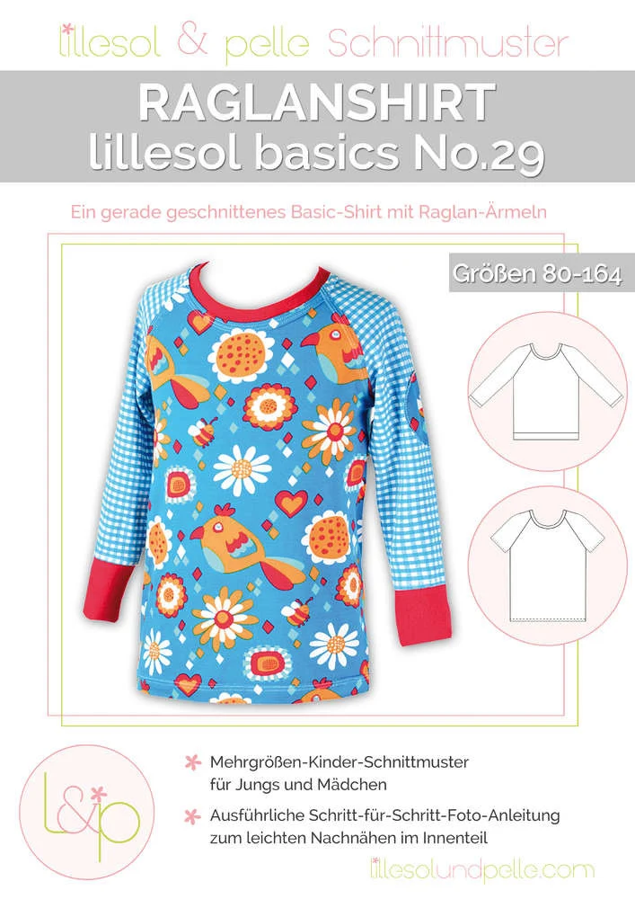 SALE Lillesol - Raglan-Shirt basics No.29