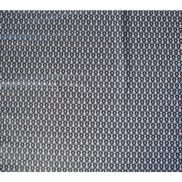 Bio wasserabweisender Stoff Lillestoff jacquard billbery fruit black