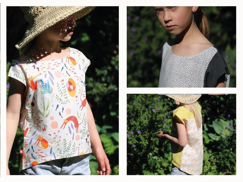 Schnittreif - Frida - luftige Sommerbluse aus Webware