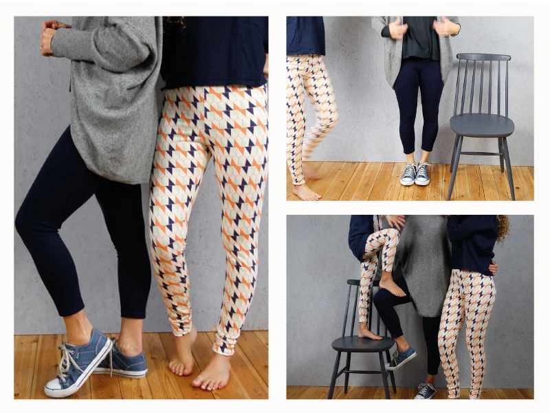 Schnittreif - Frau Rieke - Leggings für Damen