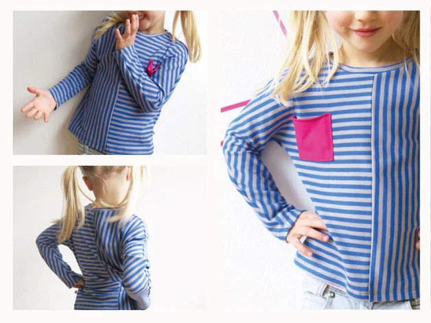 Schnittreif - JETTE Fledermausshirt für kids