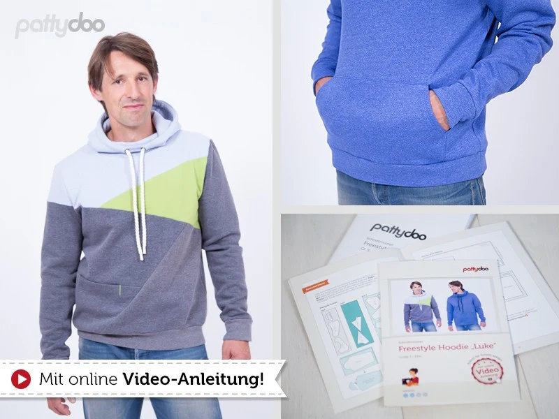Pattydoo - Herren Freestyle Hoodie Luke
