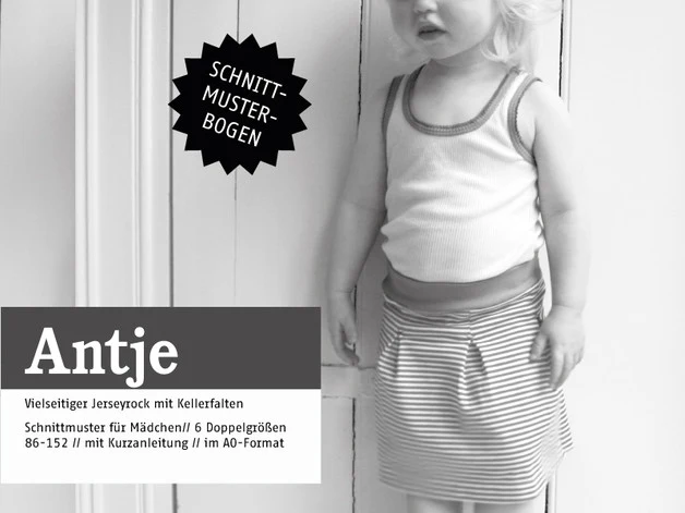 Schnittreif - Antje – Jerseyrock für Mädchen