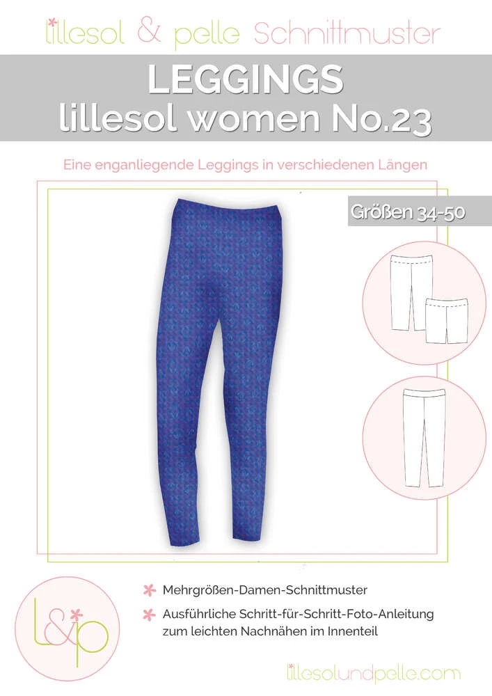 Sale -50 % Lillesol - Leggings women No.23