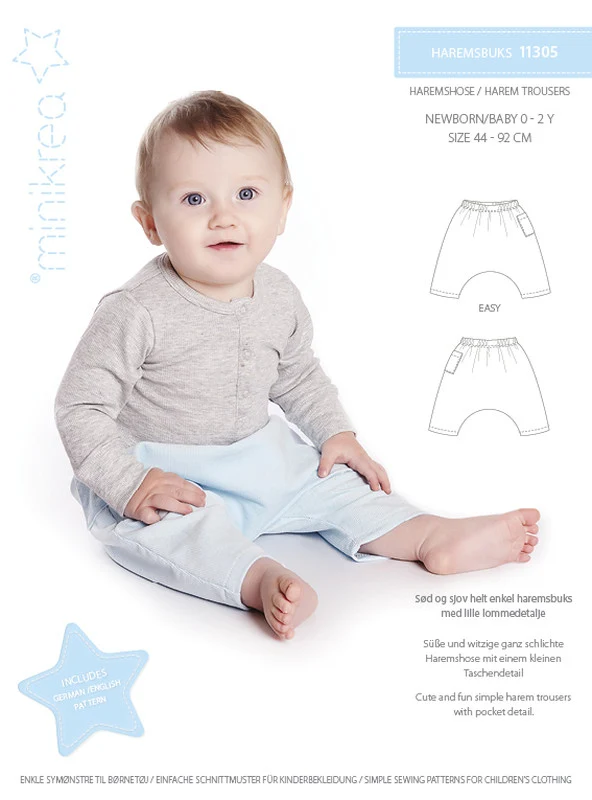 Minikrea - Haremshose für Babys 11305