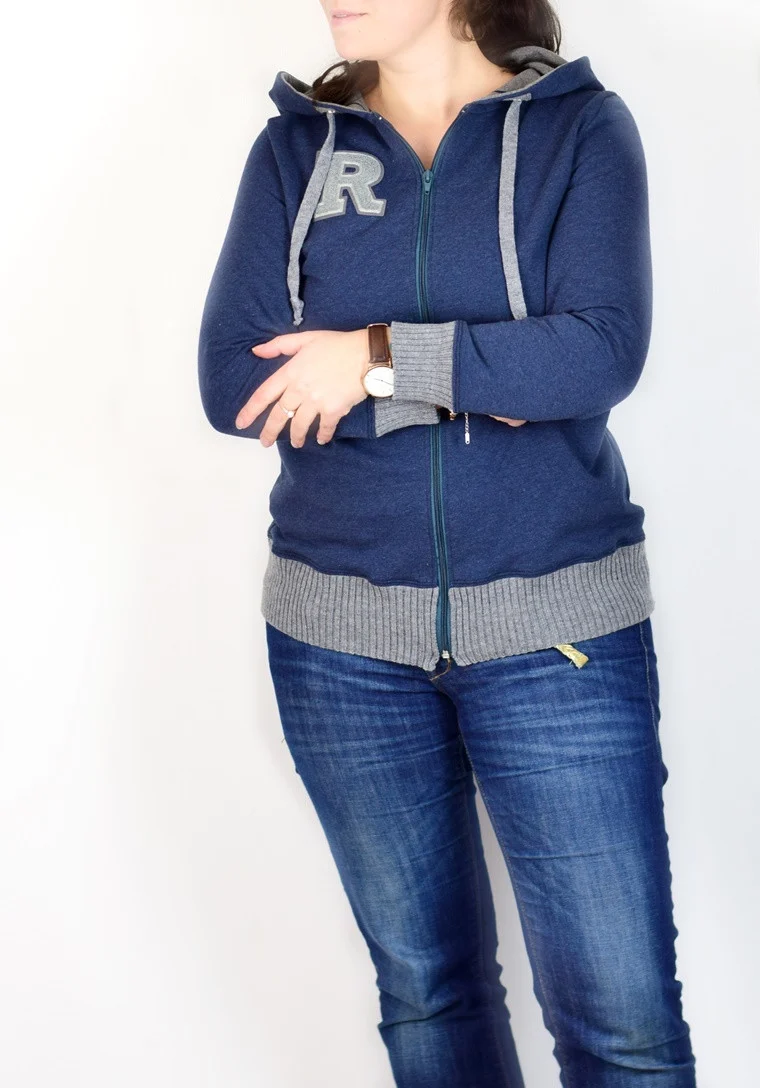 Sale -50 % Lillesol - Kapuzenjacke women No.15