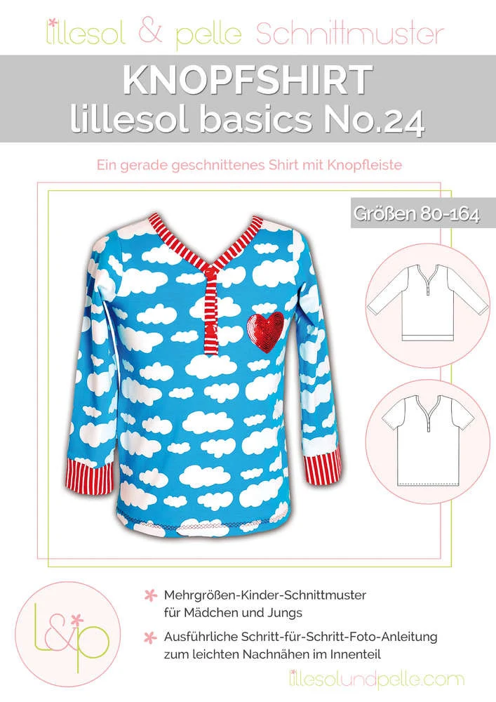 Lillesol - Knopfshirt basics No.24