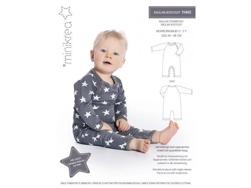 Minikrea - Raglan Strampler 11402